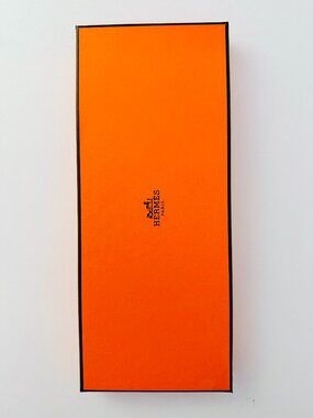 Hermès Long Orange Box 10" Gift Packaging (Hermes)